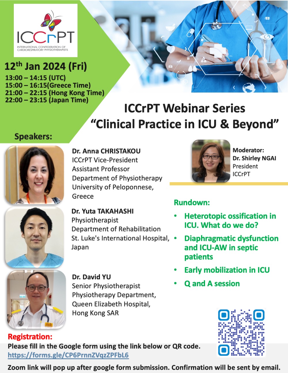 ICCrPT Webinar Series – “Clinical Practice in ICU &&nbsp;Beyond”